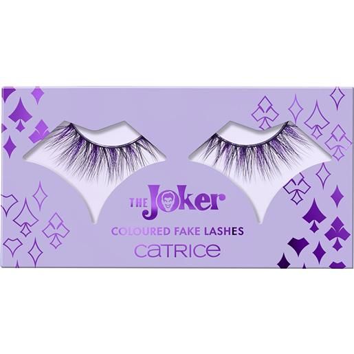 CATRICE the joker coloured fake lashes 010 quirky purple pizzazz 1 paio