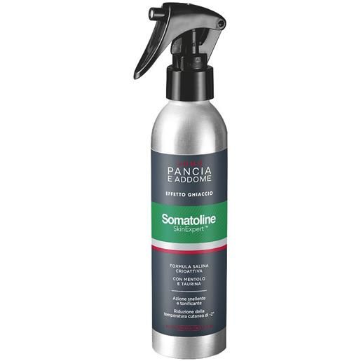 L.MANETTI-H.ROBERTS & C. SpA somatoline pancia e addome cryo spray uomo 200ml - trattamento snellente e rimodellante