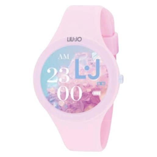 Liu Jo Jeans orologio donna smartwatch voice paint rosa chiaro liu jo