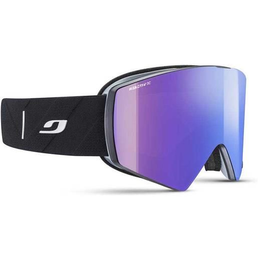 Julbo razor edge ski goggles nero, viola flash blue reactiv cat1-3 glare. Control