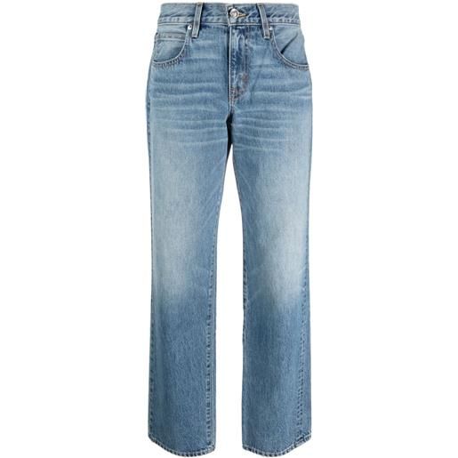 SLVRLAKE jeans remy affusolati con vita bassa - blu