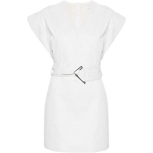 IRO dorama short-sleeve dress - bianco