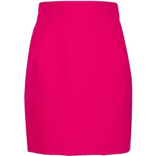 Alexandre Vauthier crepe mini skirt - rosa