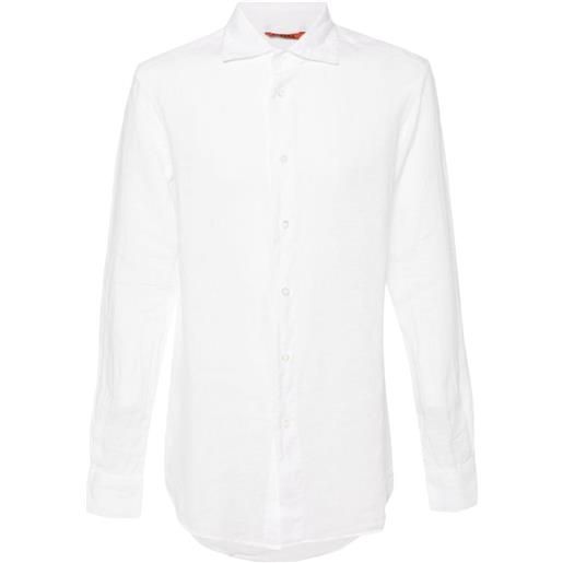 Barena long-sleeve linen shirt - bianco