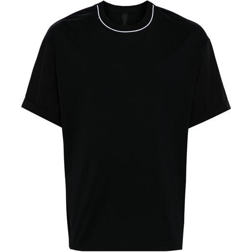 Neil Barrett contrast-trim cotton t-shirt - nero