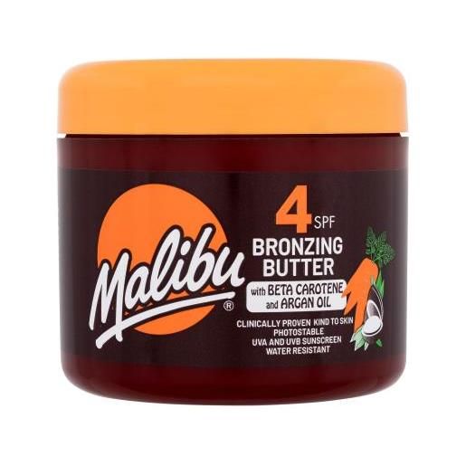 Malibu bronzing butter with carotene & argan oil spf4 burro corpo con carotene e olio di argan per un'abbronzatura bronzea 300 ml