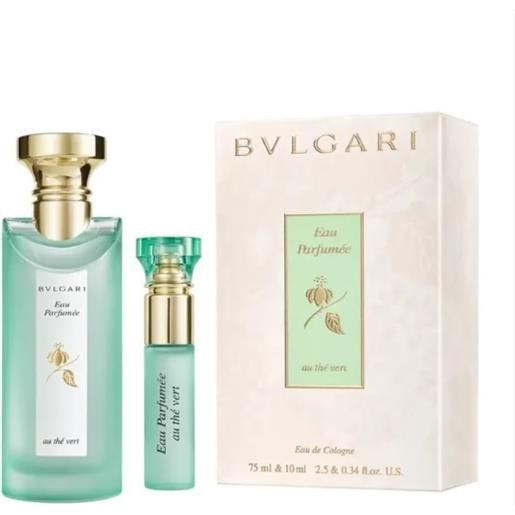 BULGARI profumo BULGARI eau parfumee au the vert edc 75ml+10ml inscatolato