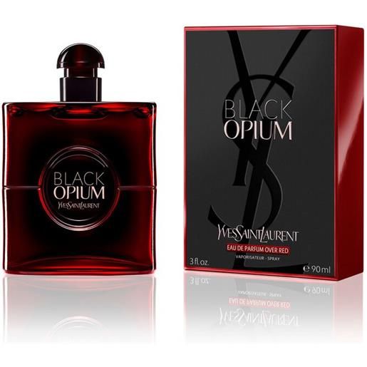 YVES SAINT LAURENT profumo ysl opium black opium over red edp 90 ml spray inscatolato