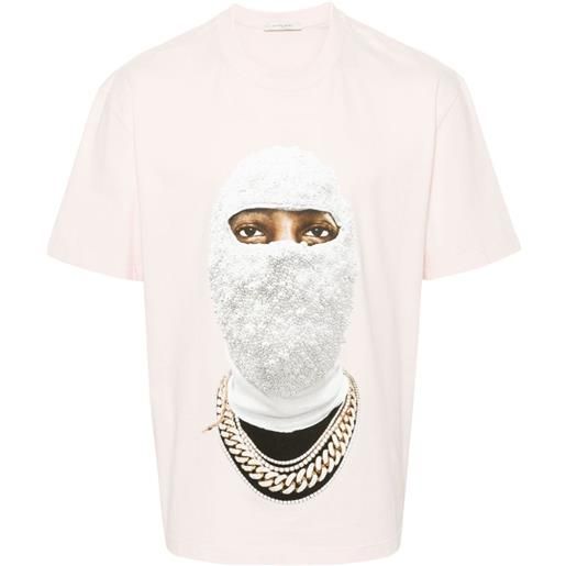 Ih Nom Uh Nit future mask-print cotton t-shirt - rosa