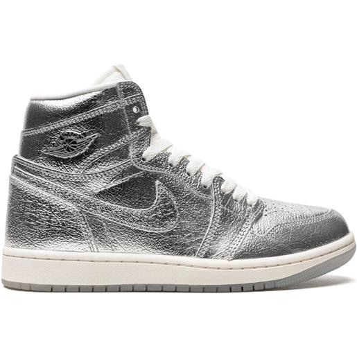 Jordan air Jordan 1 high og "metallic silver" sneakers - argento