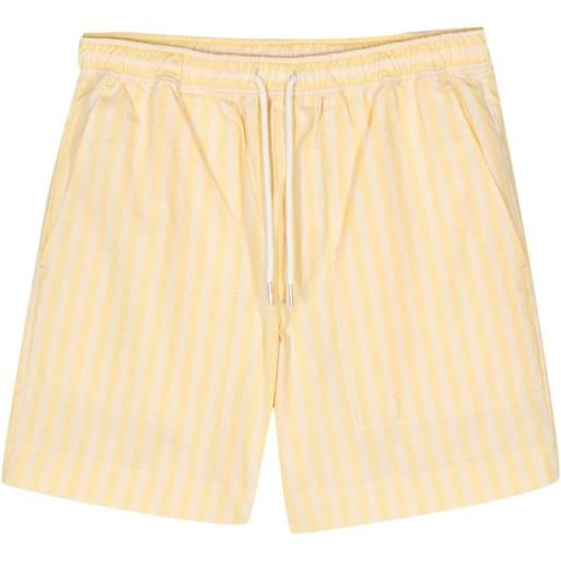 Maison Kitsuné casual board shorts - giallo