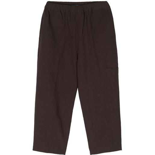 Sofie D'hoore pluck cropped trousers - marrone