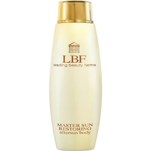 Lbf Cosmetics master sun restoring aftersun body - emulsione idratante doposole 200 ml