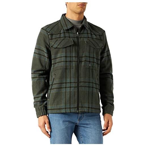 G-STAR RAW men's check overshirt jacket, multicolore (graphite/drew check d20163-c840-c642), s