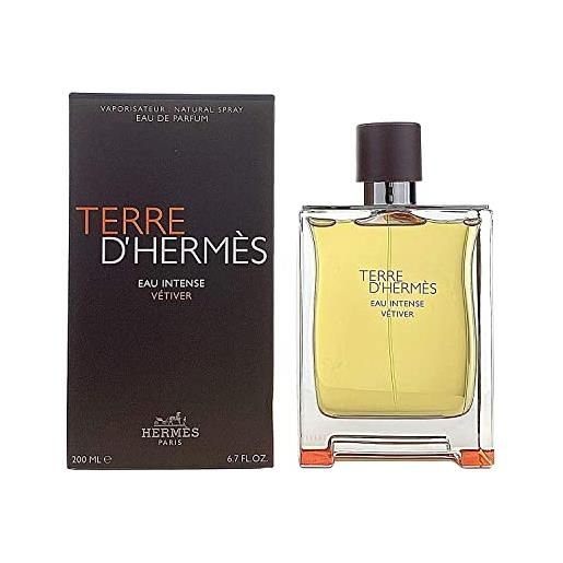 Hermès terre d'Hermès eau intense vétiver eau de parfum 200 ml (man)
