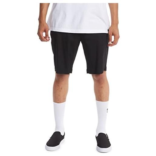 DC Shoes worker straight chino short pantaloncini casual, incenso, xxl uomo