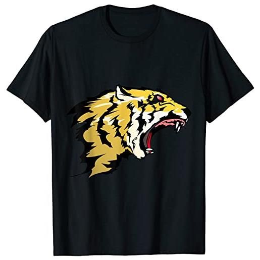 Aupuda t-shirt tigre, nero , xl