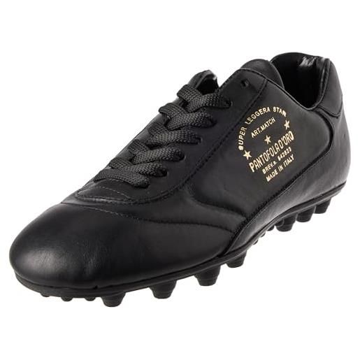 PANTOFOLA D'ORO 1886 classic, scarpe da ginnastica uomo, nero suola combi nera, 40 eu