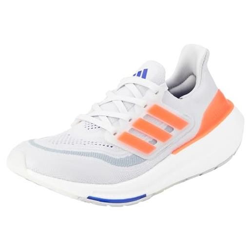 Adidas ultraboost light, sneaker uomo, dash grey/solar red/lucid blue, 37 1/3 eu