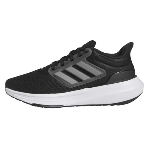 adidas ultrabounce junior, sneaker unisex - bambini e ragazzi, core black ftwr white core black, 39 1/3 eu