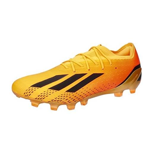 Adidas x speedportal. 1 ag, sneaker uomo, solar gold/core black/team solar orange, 45 1/3 eu