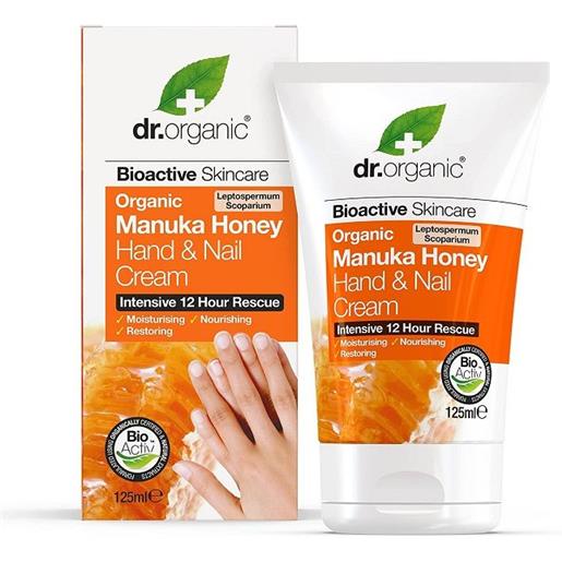 Dr. Organic dr organic manuka honey crema mani e unghie 125ml
