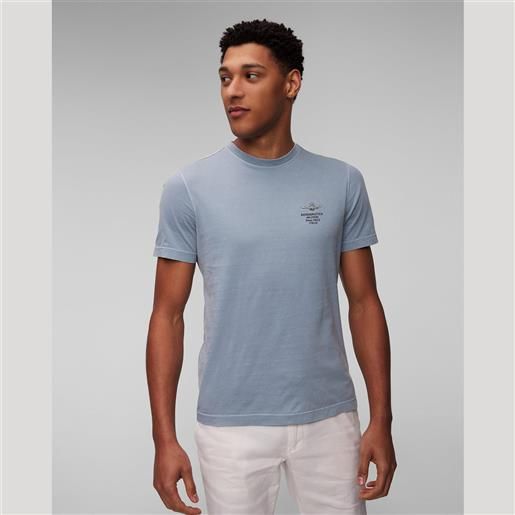 Aeronautica Militare t-shirt blu da uomo Aeronautica Militare