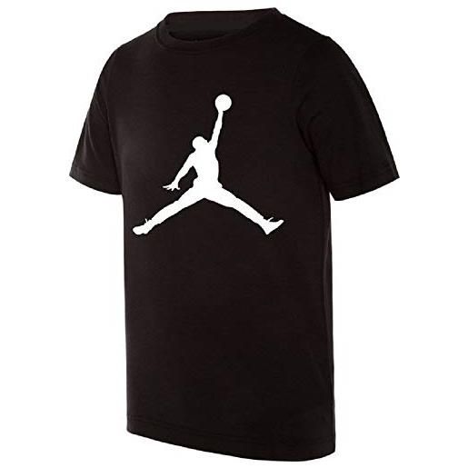 Nike t shirt manica corta bambino jordan nera