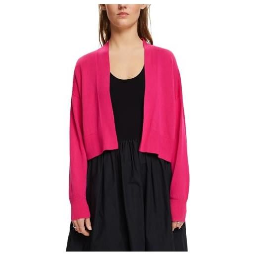 ESPRIT 044ee1i316 maglione cardigan, colore: rosa, s donna