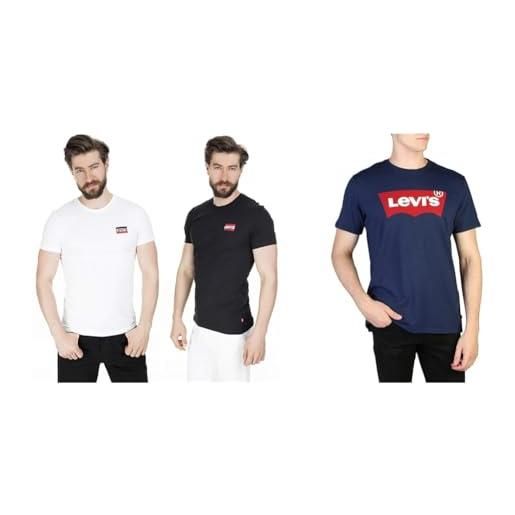 Levi's t-shirt sportwear white/mineral black xl t-shirt dress blues xl