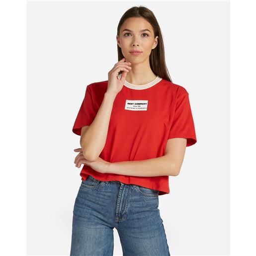 Best company neck contrast w - t-shirt - donna