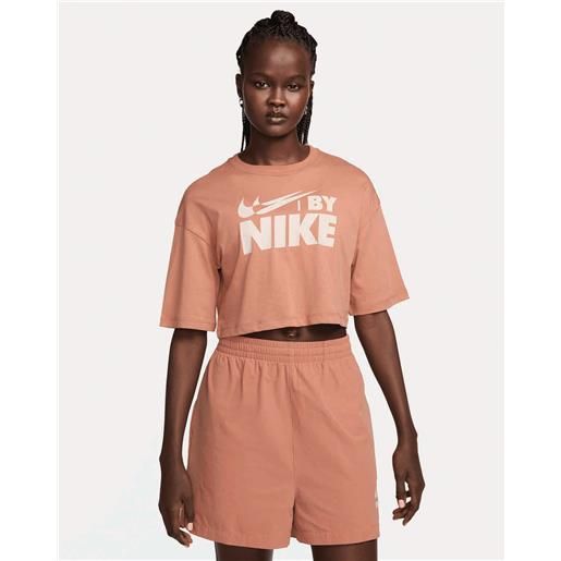 Nike crop big logo w - t-shirt - donna