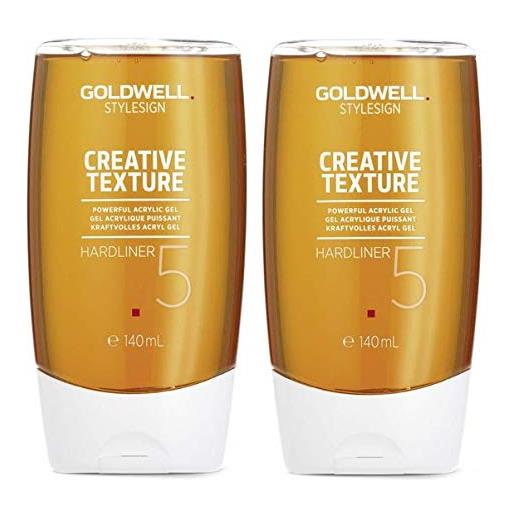 Goldwell 2 gel per capelli Goldwell hardliner style creative. Texture 2 x 140 ml ultra forte 5