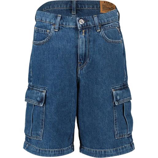 REPLAY bermuda cargo jeans bambino