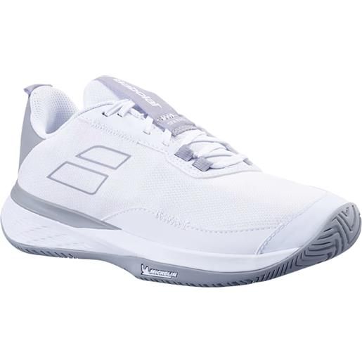 Babolat scarpe da tennis da donna Babolat sfx evo all court - white/lunar grey