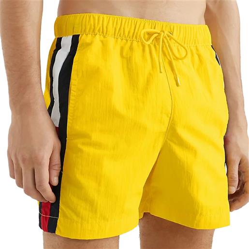 Tommy Jeans costume boxer side flag uomo giallo