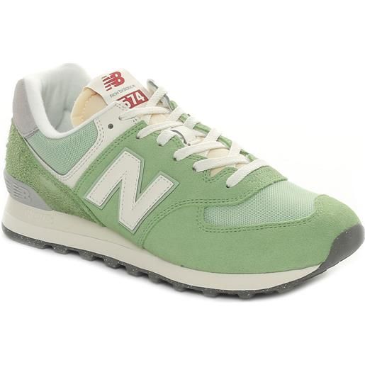 New Balance sneakers uomo New Balance 574 retro 70s pack verde