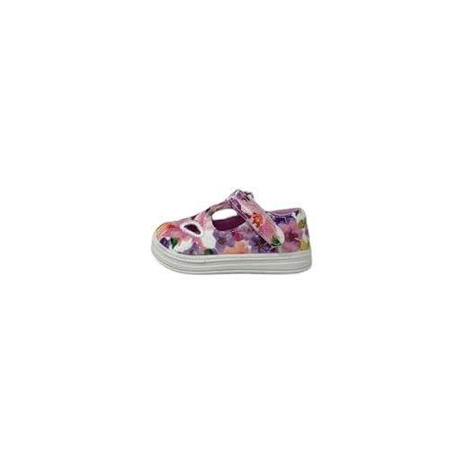 Primigi sneakers 5854455 da bambina in tessuto multicolore (multicolore, sistema taglie calzature eu, bimbo (0-5 anni), numero, media, 23)