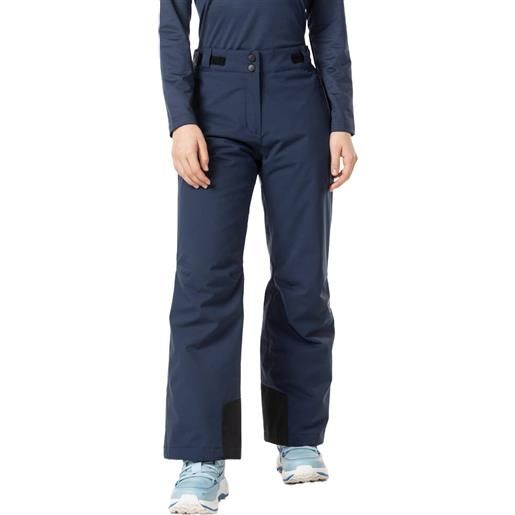 Rossignol - pantaloni da sci - girl ski pant dark navy in pelle - taglia bambino 10a - blu navy