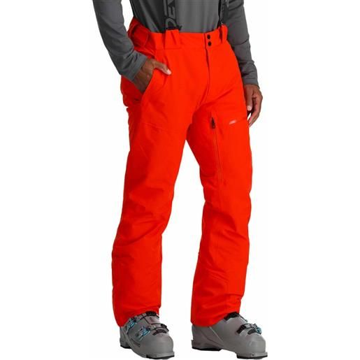 Spyder - pantaloni da sci isolanti prima. Loft® - dare pants volcano per uomo - taglia s, l - rosso