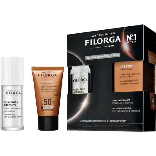 LABORATOIRES FILORGA C.ITALIA filorga cofanetto prevenzione macchie siero skin-unify 30ml + uv bronze spf50+ 40ml