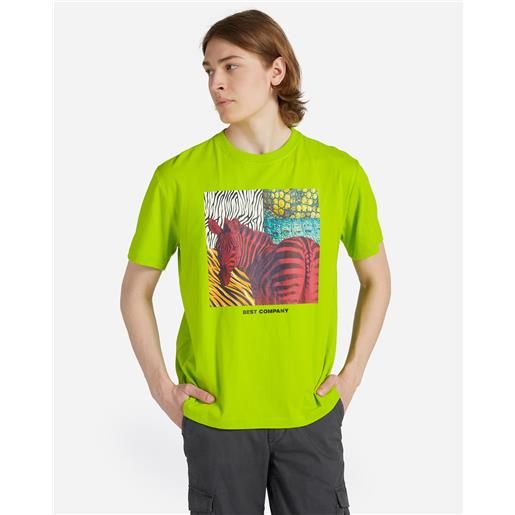 Best company box zebra m - t-shirt - uomo