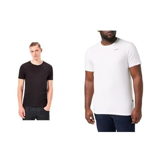 G-STAR RAW t-shirts schwarz (black d07205-124-990) t-shirts weiß (white d19070-c723-110) l