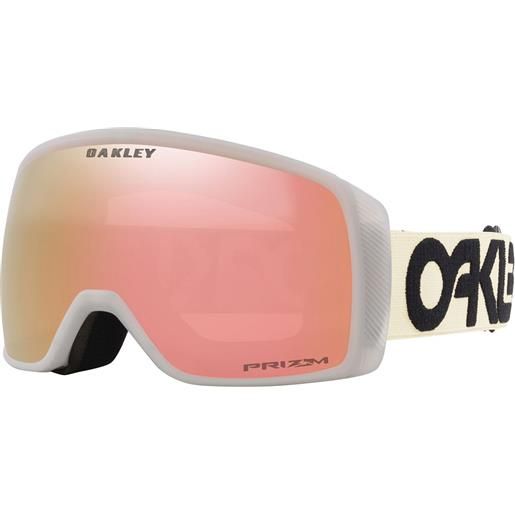 Oakley flight tracker s prizm ski goggles prizm rose gold iridium/cat3