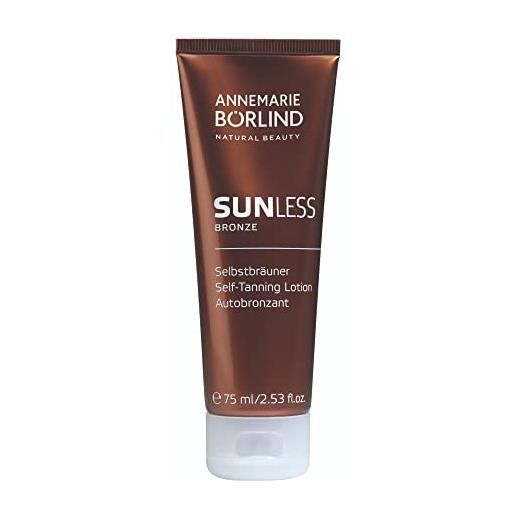 Annemarie börlind sun sunless bronze self tanning 75ml