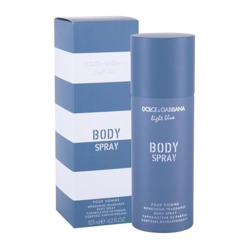 Dolce&Gabbana light blue pour homme 125 ml spray per il corpo per uomo