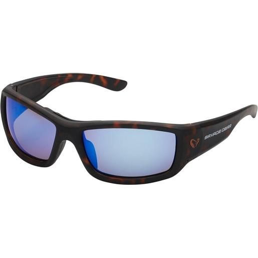 Savage Gear savage2 polarized sunglasses floating blue mirror occhiali da pesca