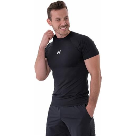 Nebbia functional slim-fit t-shirt black 2xl maglietta fitness