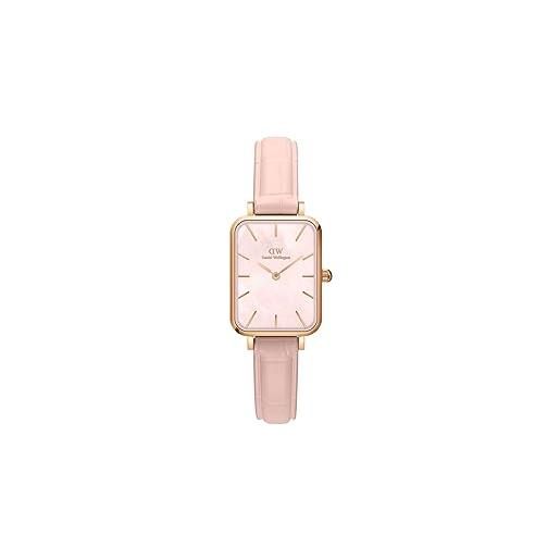 Daniel Wellington quadro orologi 20x26mm double plated stainless steel (316l) rose gold