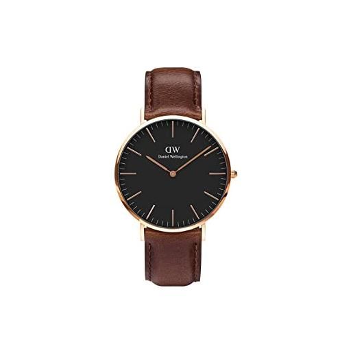 Daniel Wellington classic orologi 40mm double plated stainless steel (316l) rose gold